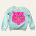 Load image into Gallery viewer, Neon Sequin Tiger Sweatshirt

