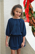 Load image into Gallery viewer, Rory Dress Navy
