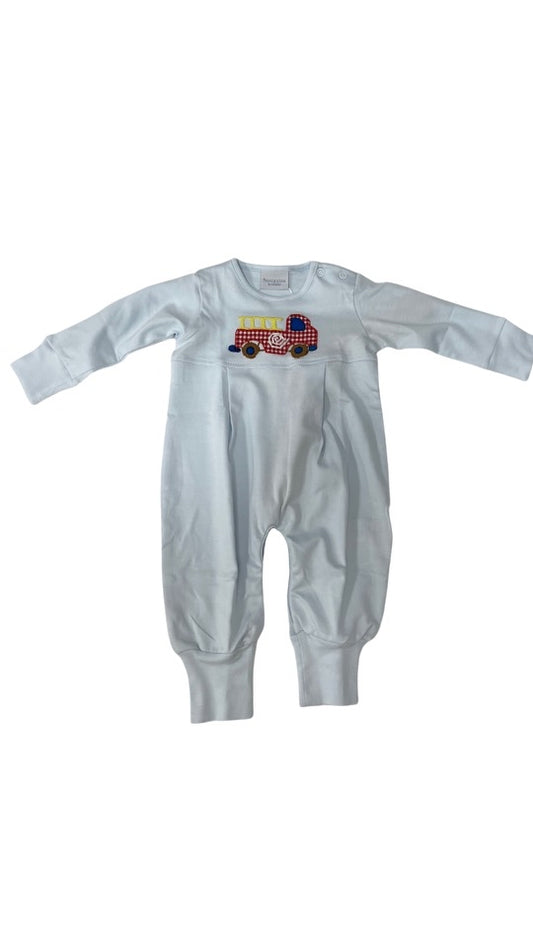 FIRE TRUCK WITH CHECKS COVERALL