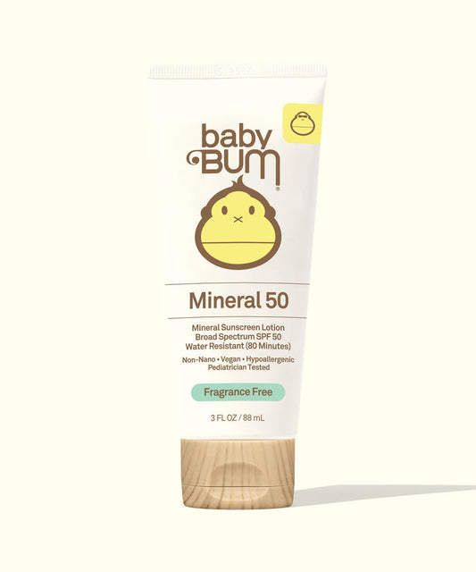 50 MINERAL SUNSCREEN  LOTION - FRAGRANCE FREE 3 oz