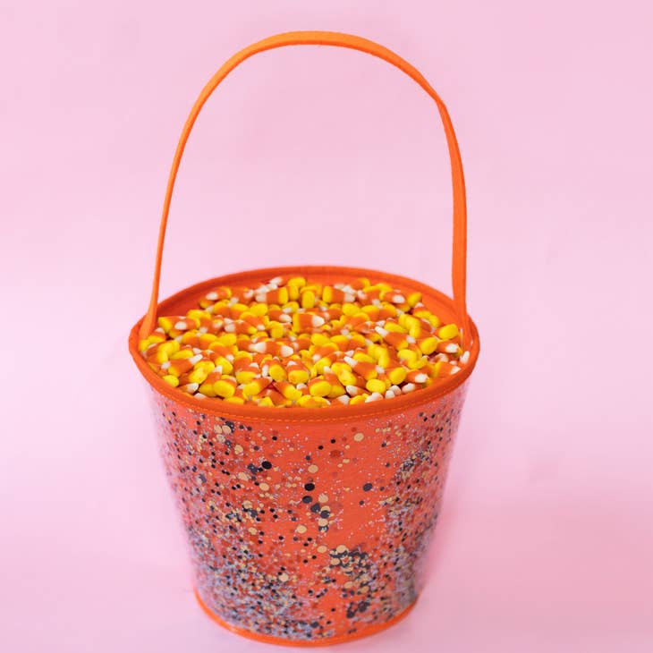 Confetti Trick-Or-Treat Candy Bucket