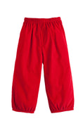 Load image into Gallery viewer, LITTLE ENGLISH BANDED PANT - RED
CORDUROY
