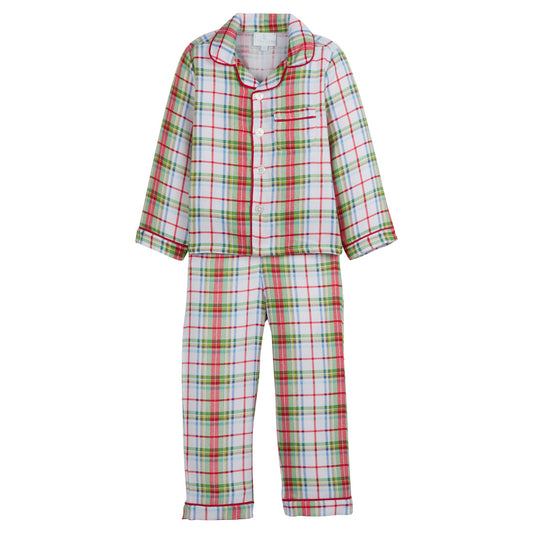 Little English Classic Pajama Set - Douglas Plaid