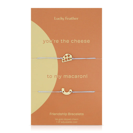 Friendship Bracelet-  Cheese to my Macaroni (Bracelet Set)