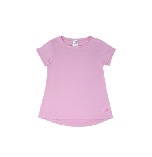 Set Athleisure Bridget Basic Shirt- Cotton Candy Pink