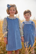 Load image into Gallery viewer, Little English Greenwich Jumper Dress Set - Green Gables Floral
