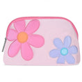 Load image into Gallery viewer, Pretty Petals Oval Cosmetic Bag
