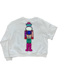 Load image into Gallery viewer, Kids White Nutcracker Sweatshirt
