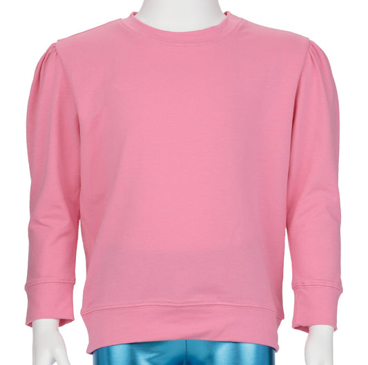 Holly Sweatshirt in Pink French Terry