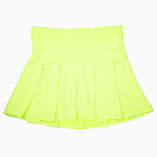 Neon Yellow Tennis Skort
