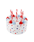 Load image into Gallery viewer, SLICE OF FUN PATRIOTIC SIPPER SET WITH STRAWS
