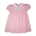 Load image into Gallery viewer, Ruth Ribbon Dress - Pink Minigingham
