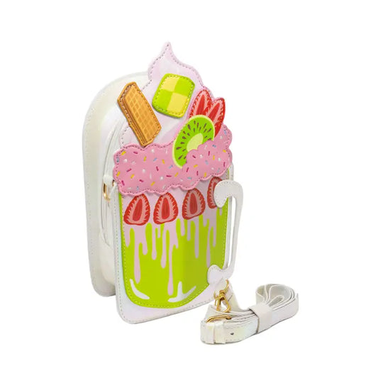Milkshake Mug Handbag/Purse- Strawberry Matcha