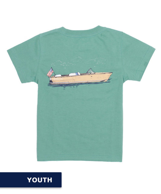 Properly Tied Boating Tradition Tee- Ivy