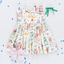 Load image into Gallery viewer, Girls Leila Dress - Circus Animals
