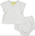 Load image into Gallery viewer, Pixie Lily Jersey Crib Set White
