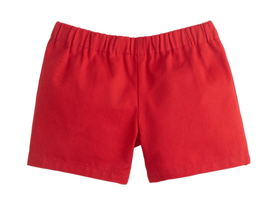 Little English RED TWILL Shorts