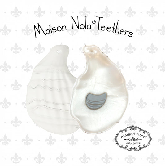 Maison Nola Oyster Silicone Teether