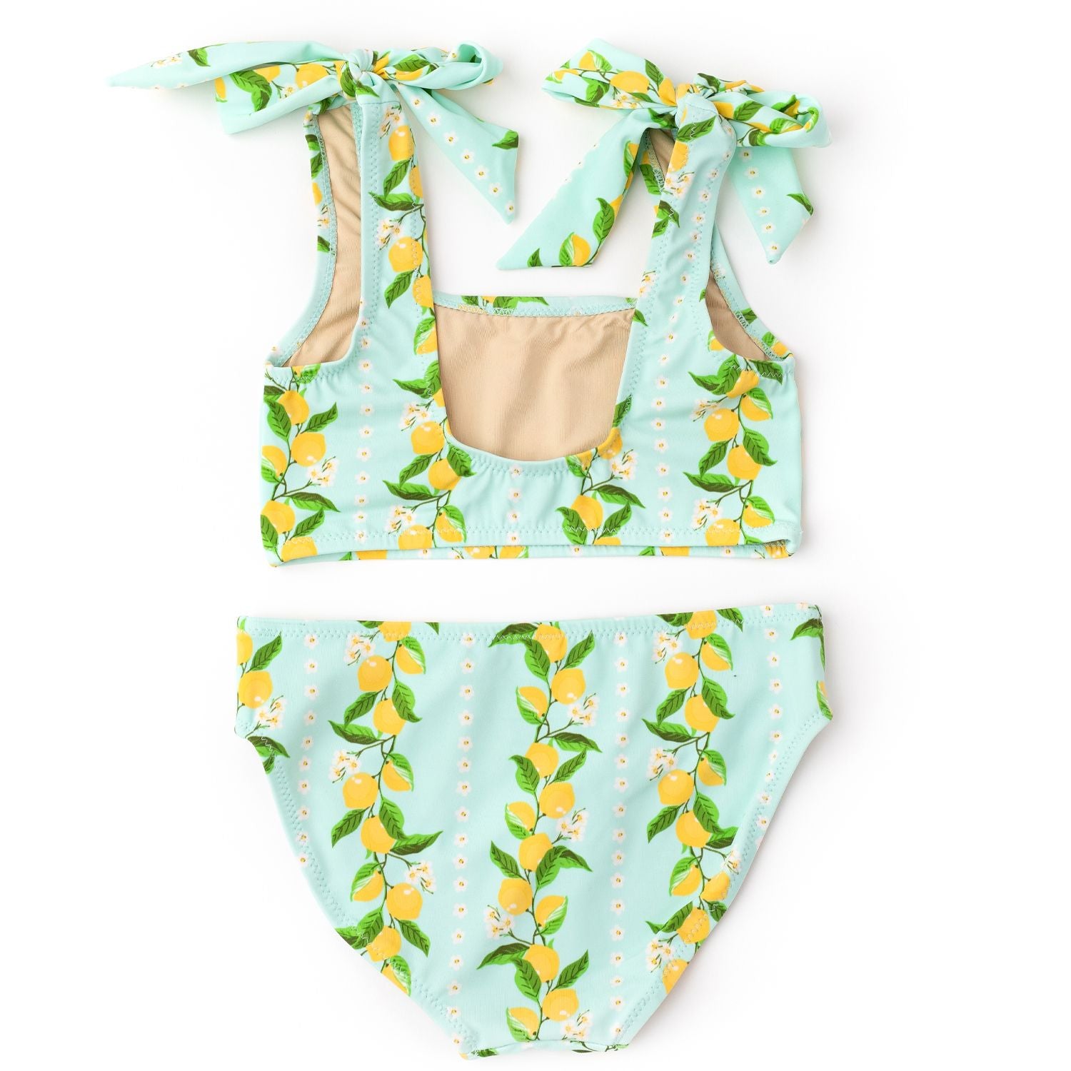 Bunny Tie Bikini Two Piece Swimsuit- Citrus Grove